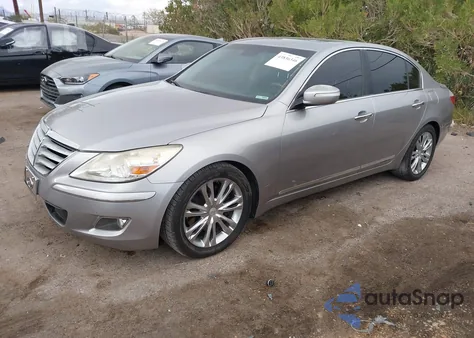 2010 Hyundai Genesis 4.6 from USA, damaged, VIN KMHGC4DF5AU096368